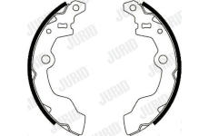 Sada brzdových čelistí JURID 362297J