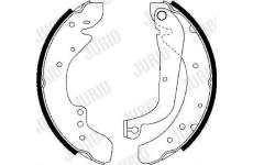 Sada brzdových čelistí JURID 362367J