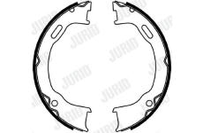 Sada brzdových čelistí, parkovací brzda JURID 362530J