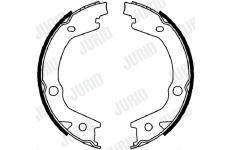 Sada brzdových čelistí, parkovací brzda JURID 362532J