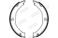 Sada brzdových čelistí, parkovací brzda JURID 362549J