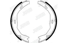 Sada brzdových čelistí, parkovací brzda JURID 362561J