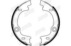 Sada brzdových čelistí, parkovací brzda JURID 362647J
