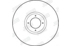 Brzdový kotouč JURID 561623JC