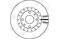 Brzdový kotouč JURID 562121J