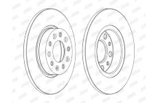 Brzdový kotouč JURID 562301JC