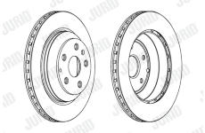 Brzdový kotouč JURID 562513JC