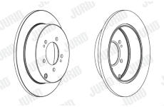 Brzdový kotouč JURID 562527JC