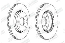 Brzdový kotouč JURID 562734JC