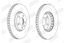 Brzdový kotouč JURID 562739JC-1