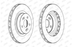 Brzdový kotouč JURID 562919JC