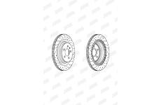 Brzdový kotouč JURID 562956JC