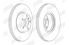 Brzdový kotouč JURID 562979JC-1