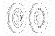 Brzdový kotouč JURID 563012JC-1