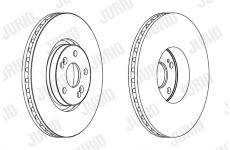 Brzdový kotouč JURID 563025JC-1