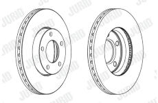 Brzdový kotouč JURID 563028JC