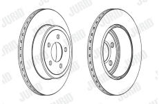 Brzdový kotouč JURID 563034JC-1