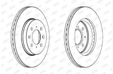 Brzdový kotouč JURID 563065JC