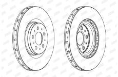 Brzdový kotouč JURID 563089JC-1