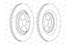 Brzdový kotouč JURID 563164JC