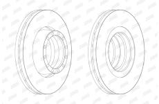 Brzdový kotouč JURID 567117J