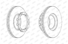 Brzdový kotouč JURID 567135J