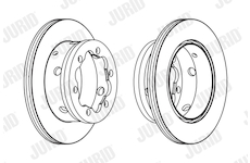 Brzdový kotouč JURID 567810J