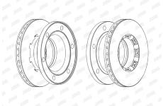 Brzdový kotouč JURID 567956J