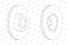 Brzdový kotouč JURID 569113J