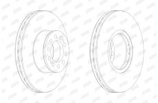 Brzdový kotouč JURID 569134J