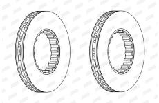 Brzdový kotouč JURID 569215J