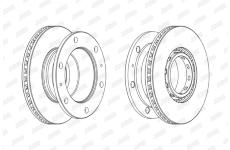 Brzdový kotouč JURID 569270J