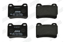 Sada brzdových destiček, kotoučová brzda JURID 571344J