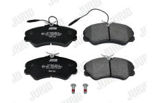 Sada brzdových destiček, kotoučová brzda JURID 571393J