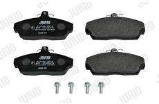 Sada brzdových destiček, kotoučová brzda JURID 571438J