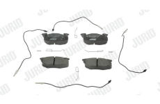 Sada brzdových destiček, kotoučová brzda JURID 571743J