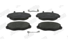 Sada brzdových destiček, kotoučová brzda JURID 571746J