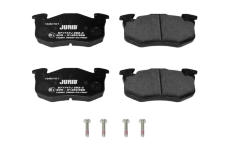 Sada brzdových destiček, kotoučová brzda JURID 571747J