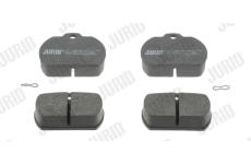 Sada brzdových destiček, kotoučová brzda JURID 571807J