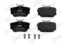 Sada brzdových destiček, kotoučová brzda JURID 571875J