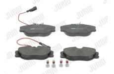 Sada brzdových destiček, kotoučová brzda JURID 571894J