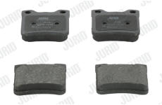 Sada brzdových destiček, kotoučová brzda JURID 571899J