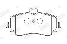 Sada brzdových destiček, kotoučová brzda JURID 571944J