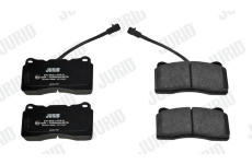 Sada brzdových destiček, kotoučová brzda JURID 571952J