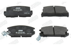 Sada brzdových destiček, kotoučová brzda JURID 572175J
