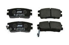 Sada brzdových destiček, kotoučová brzda JURID 572200J