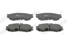 Sada brzdových destiček, kotoučová brzda JURID 572276J