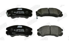 Sada brzdových destiček, kotoučová brzda JURID 572348J