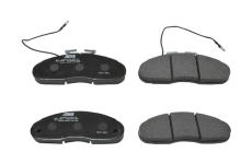 Sada brzdových destiček, kotoučová brzda JURID 572374J