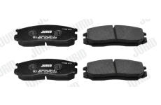 Sada brzdových destiček, kotoučová brzda JURID 572375J